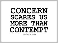 Concern scares us more than Contempt...
